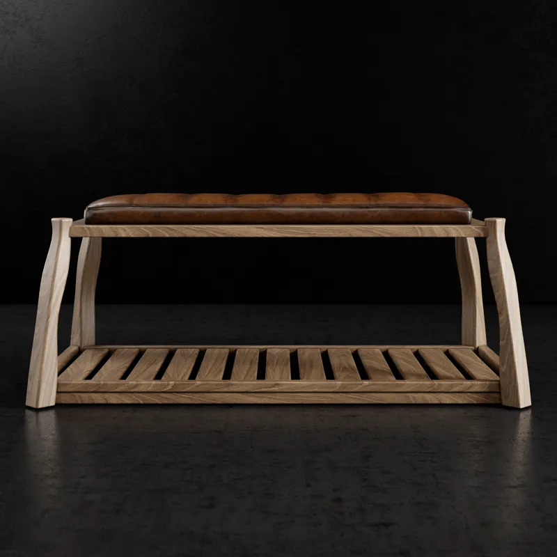 Leather Bench