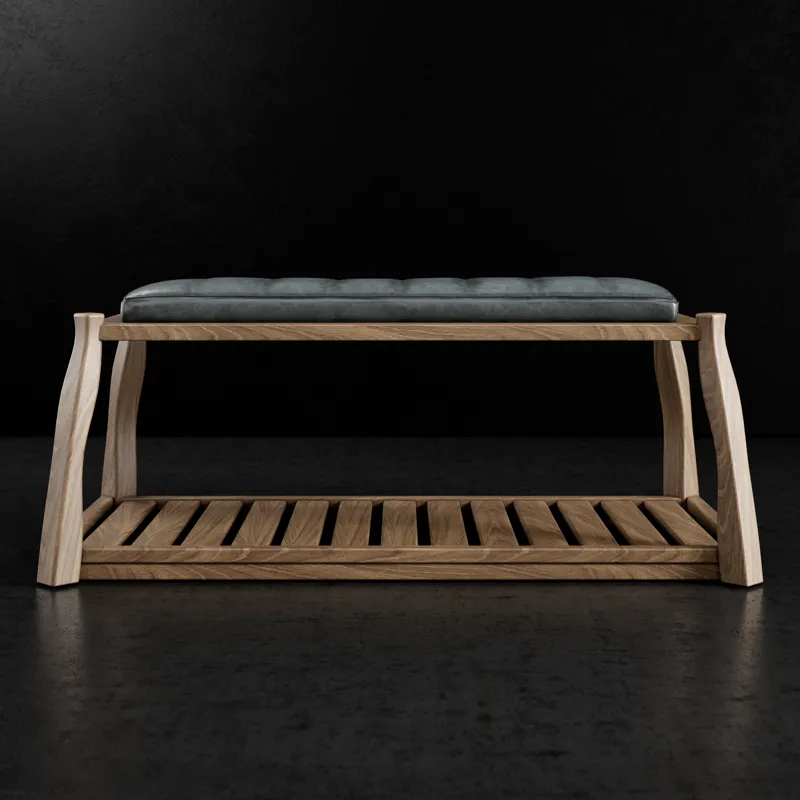 Leather Bench