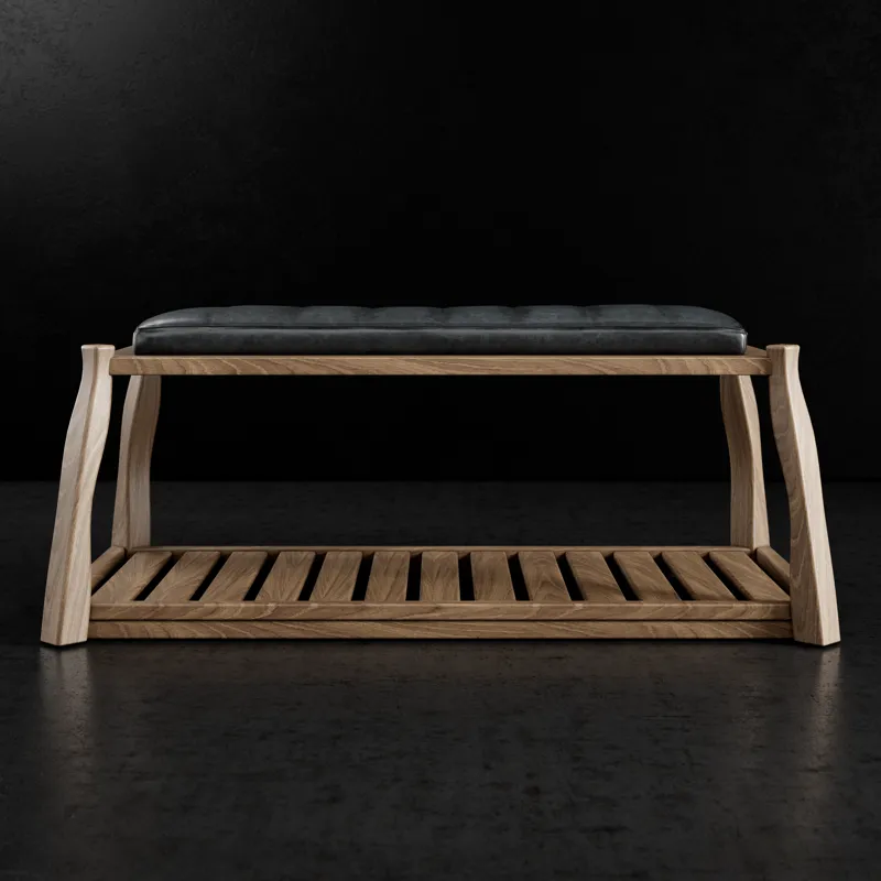 Leather Bench