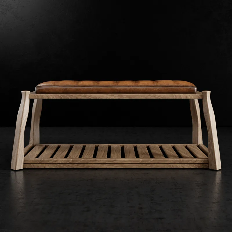 Leather Bench