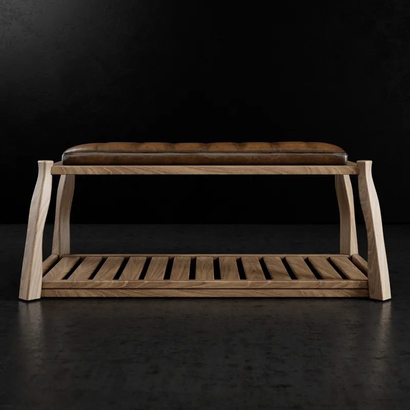 Leather Bench