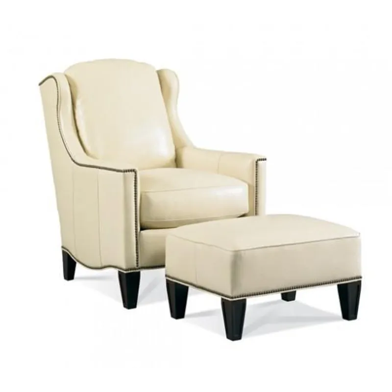 Leather Ottoman