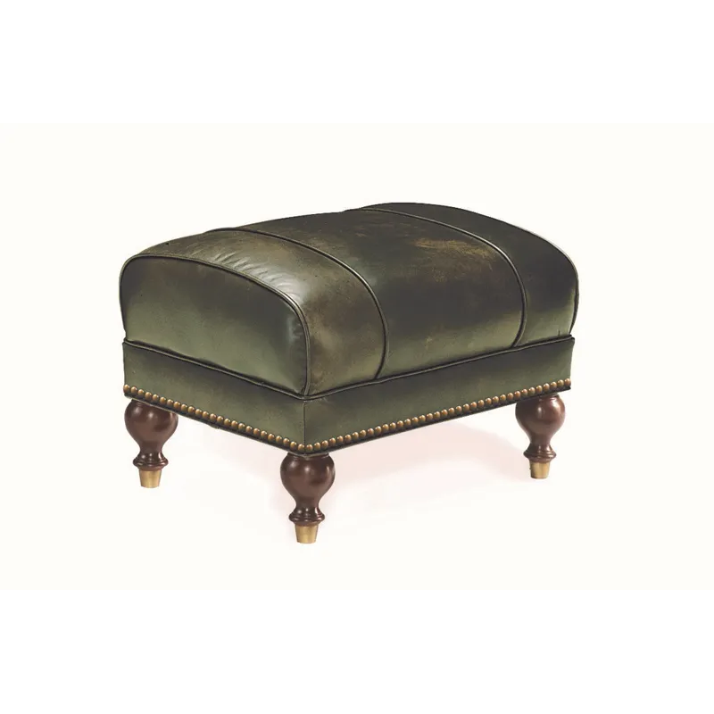 Leather Ottoman