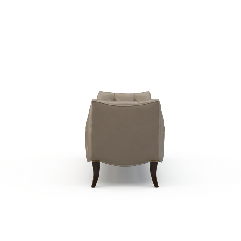 Leather Ottoman