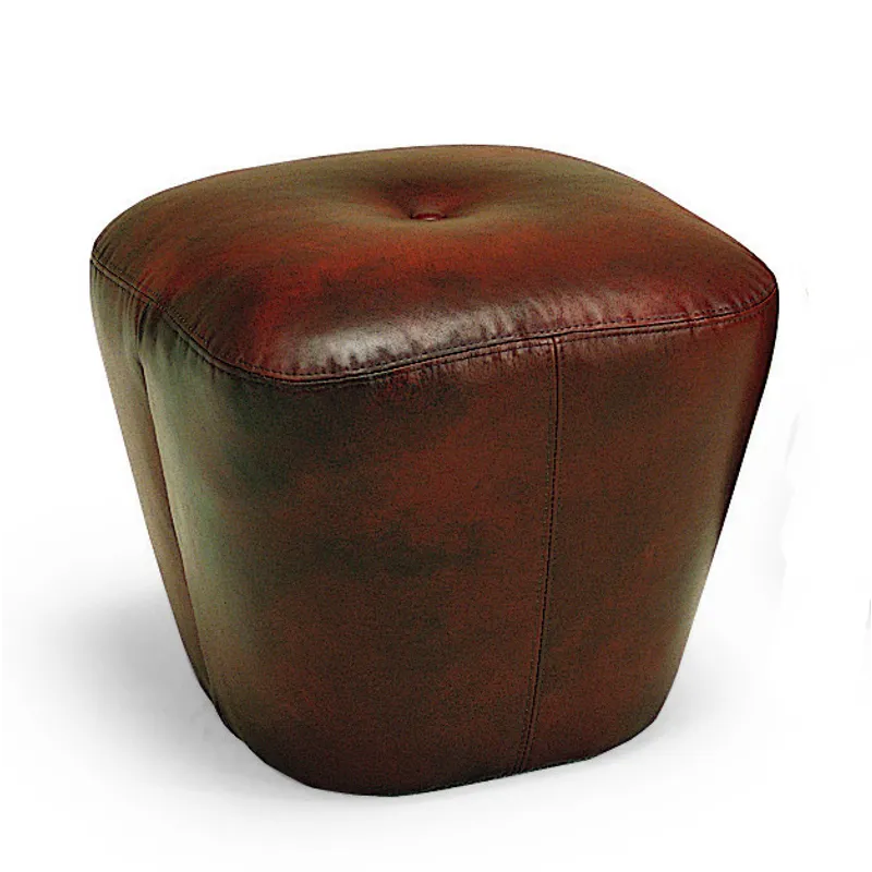 Leather Ottoman