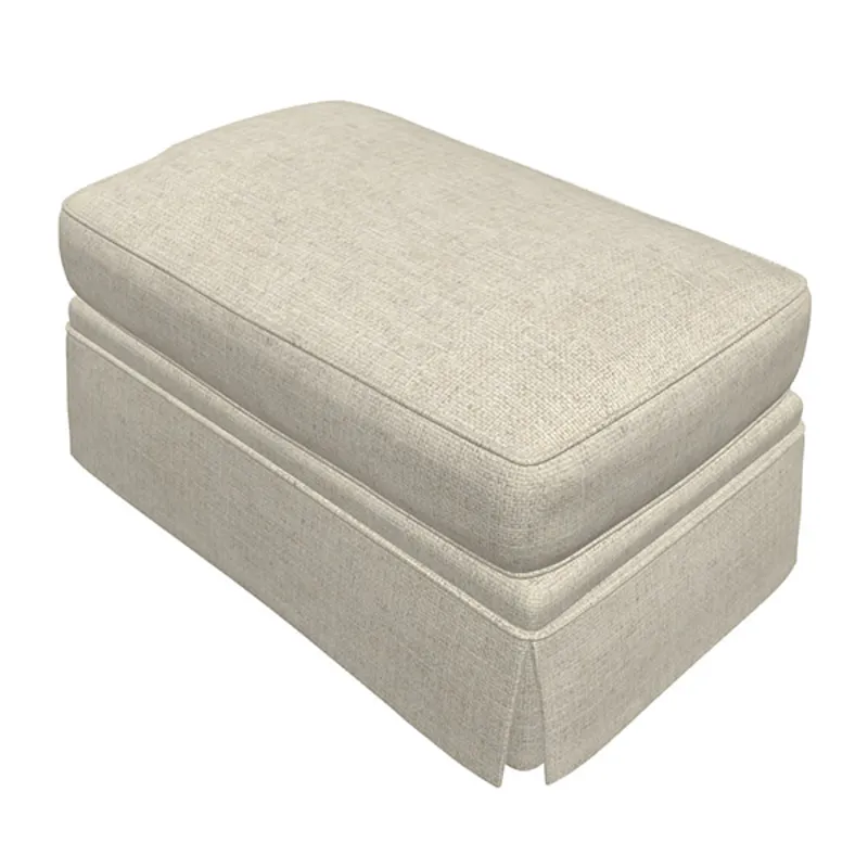Leather Ottoman