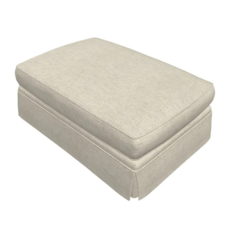 Leather Large Ottoman