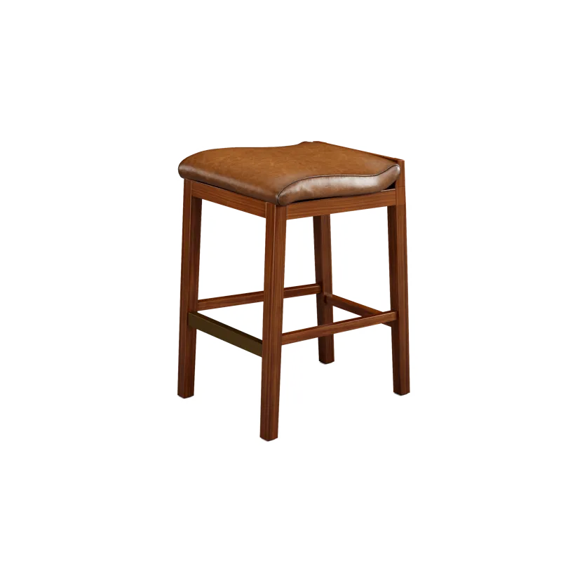 Leather Bar Stool