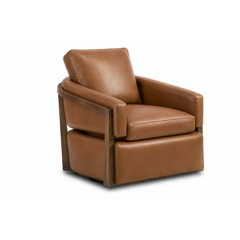 Leather Swivel Chair