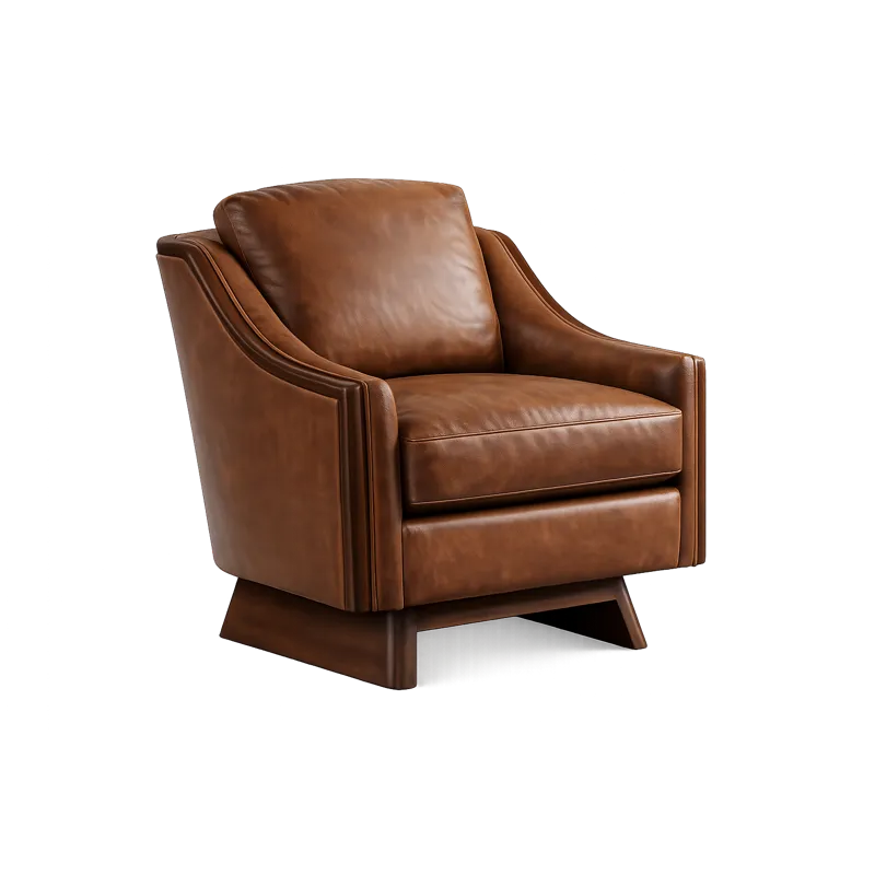 Leather Swivel Chair