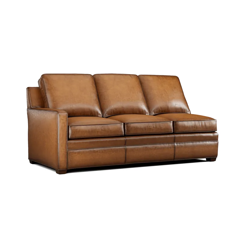 Leather Sectional Left Arm Sofa