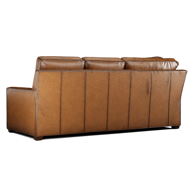 Leather Sectional Right Arm Corner Sofa