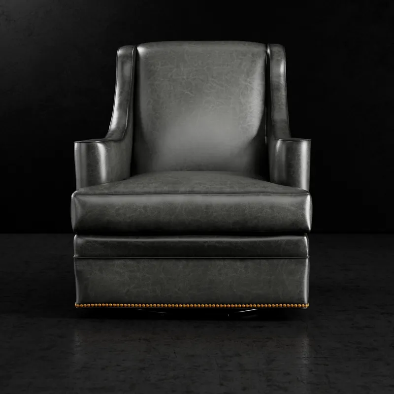 Leather Motion Swivel Chair
