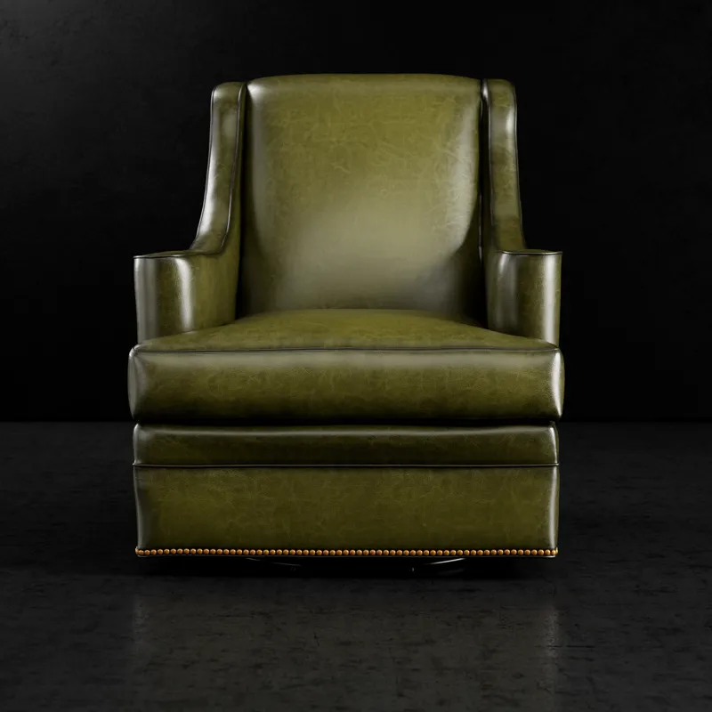 Leather Motion Swivel Chair