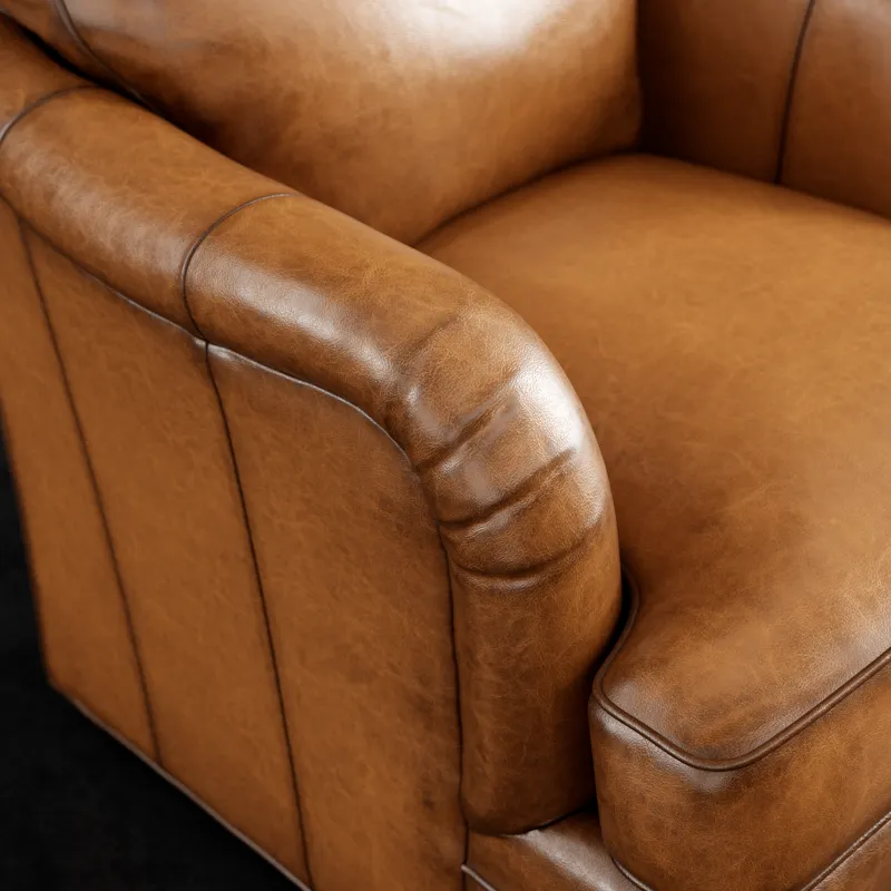 Leather Motion Swivel Chair