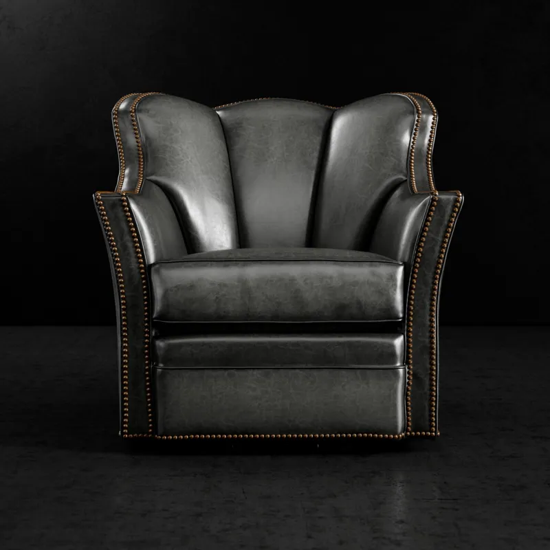 Leather Motion Swivel Chair