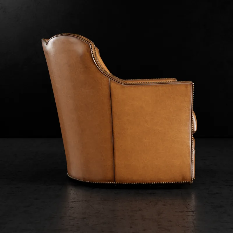 Leather Motion Swivel Chair