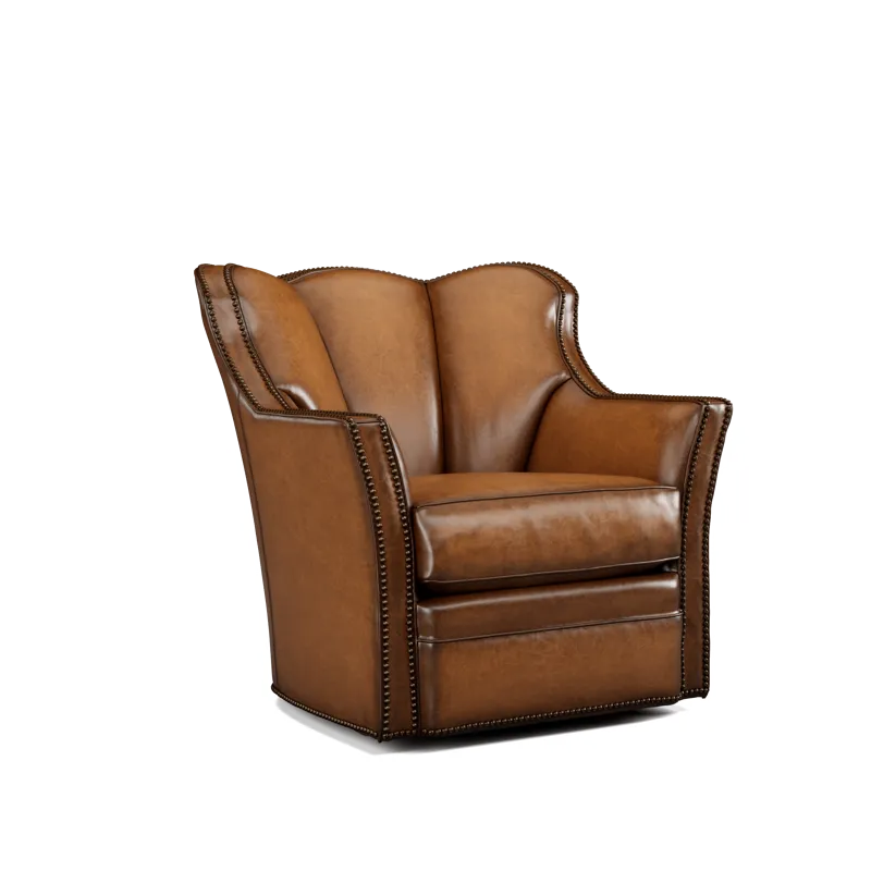Leather Motion Swivel Chair