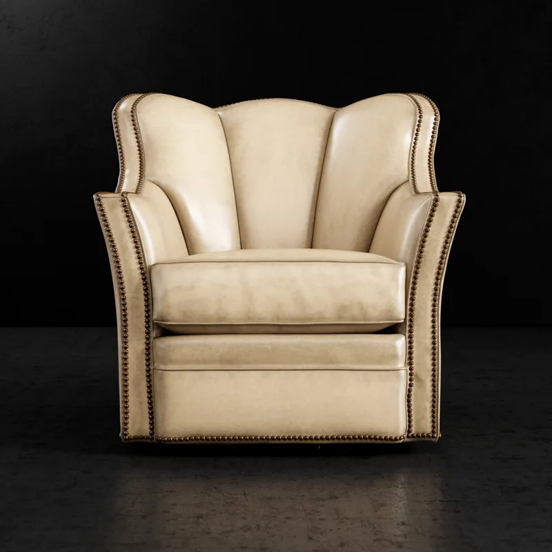 Leather Motion Swivel Chair
