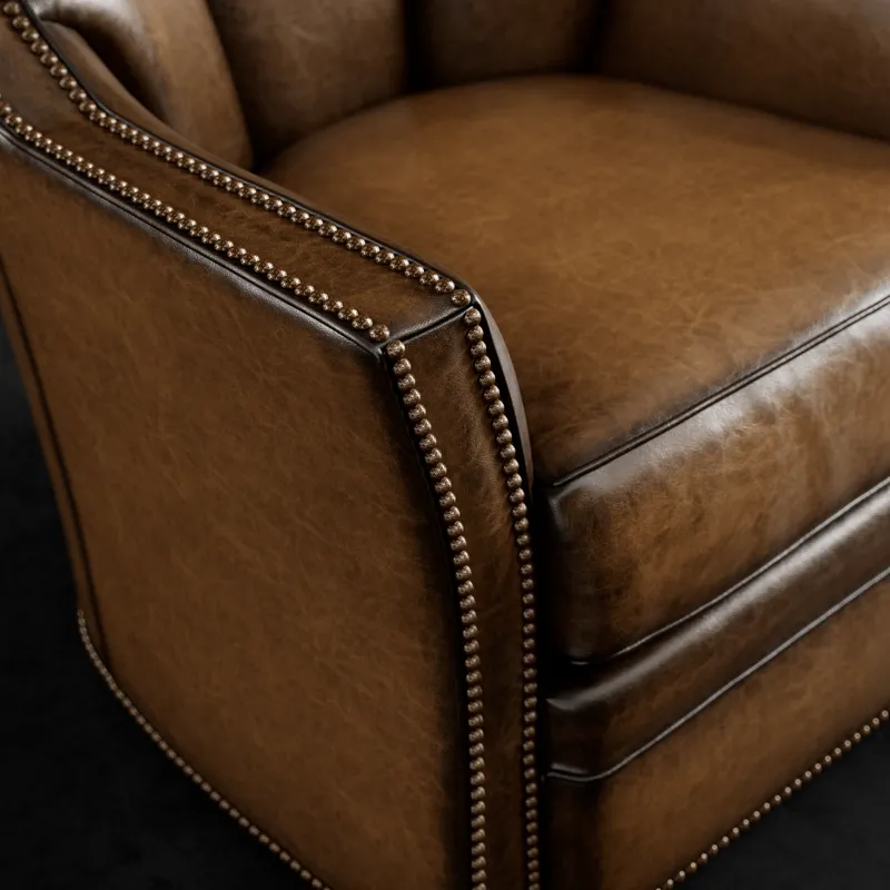 Leather Motion Swivel Chair