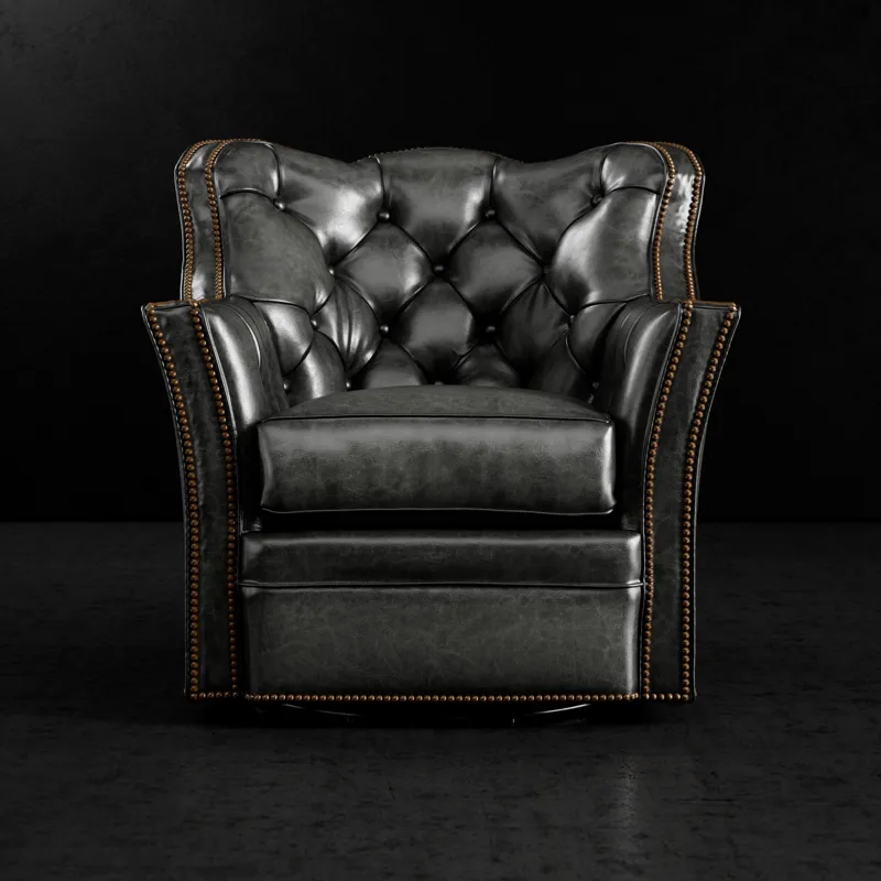 Leather Motion Swivel Chair