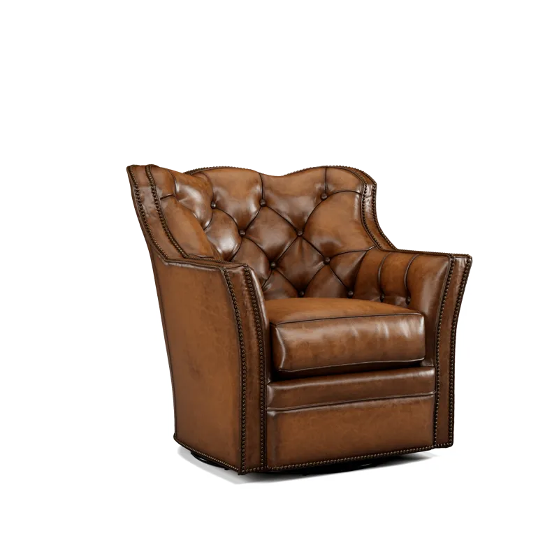 Leather Motion Swivel Chair