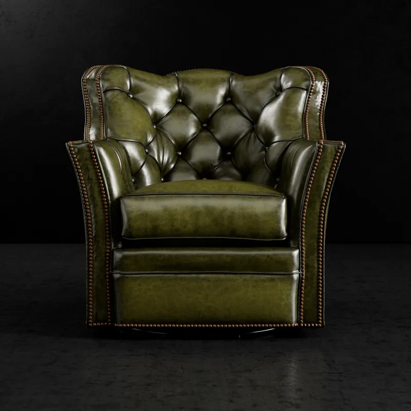 Leather Motion Swivel Chair