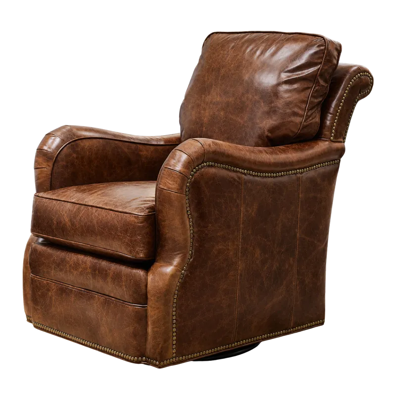 Leather Swivel Chair