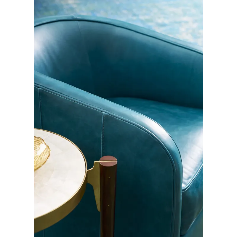 Leather Swivel Chair