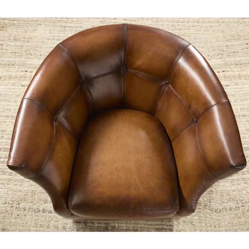 Leather Swivel Chair