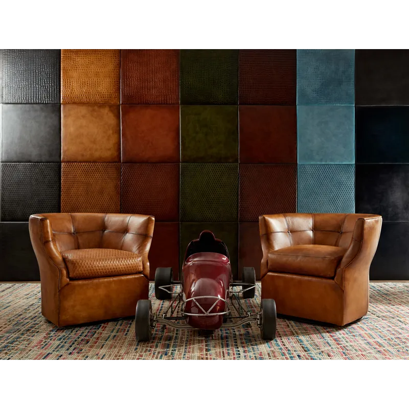 Leather Swivel Chair