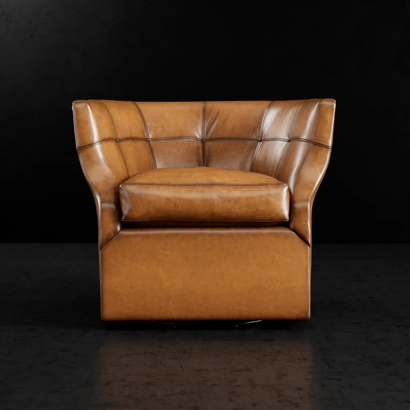 Leather Swivel Chair