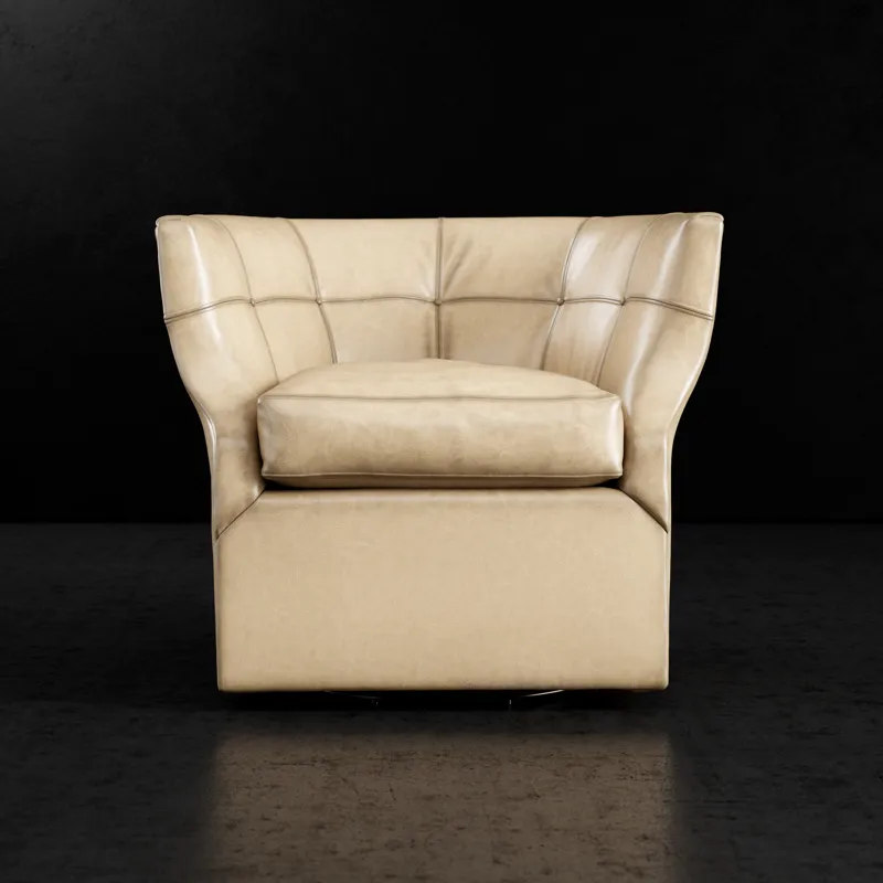Leather Swivel Chair