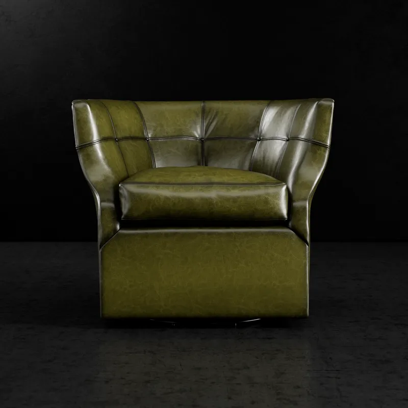 Leather Swivel Chair