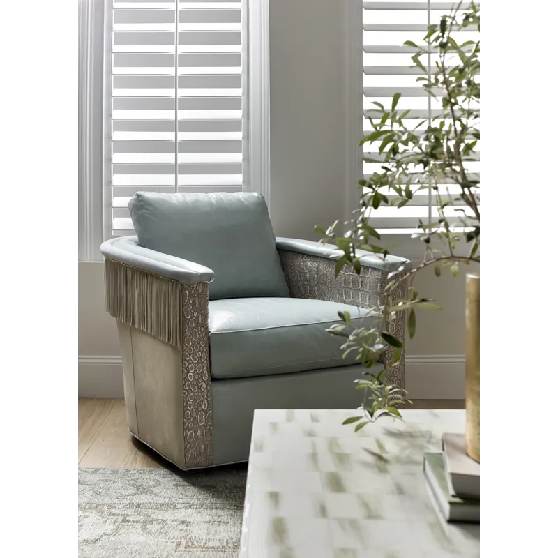 Leather Swivel Chair