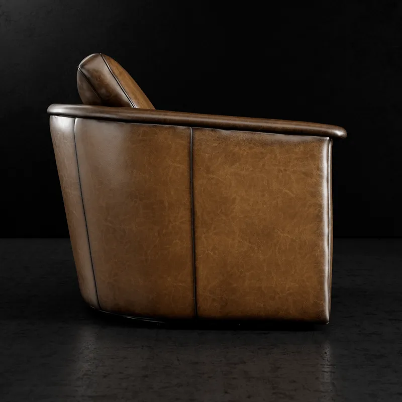 Leather Swivel Chair