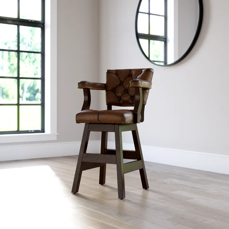 Leather Bar Stool