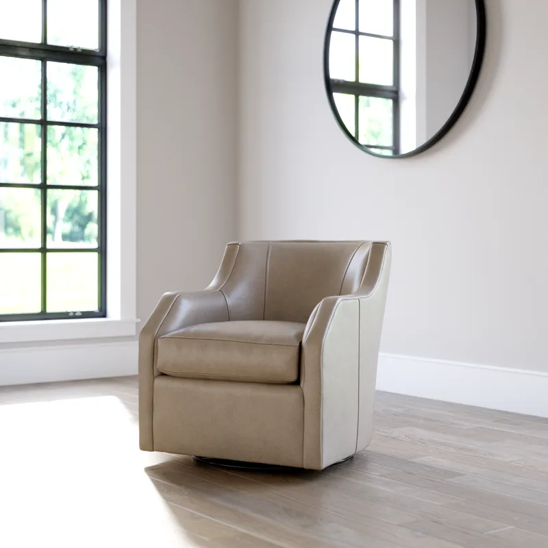 Leather Swivel Chair