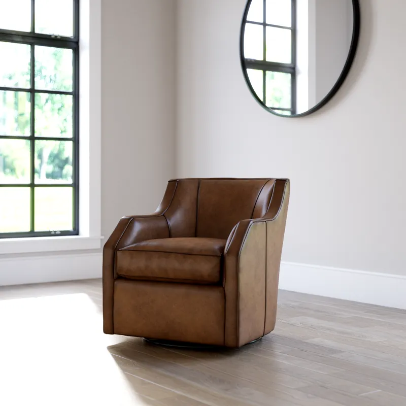 Leather Swivel Chair