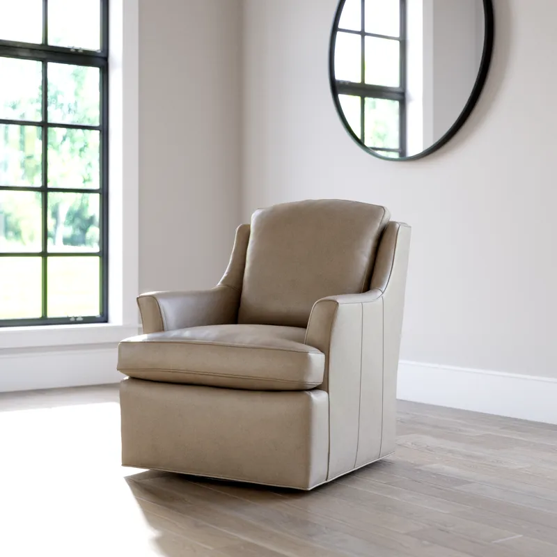 Leather Swivel Chair
