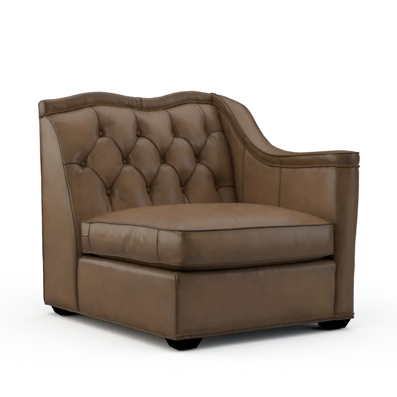 Leather Right Arm Chair