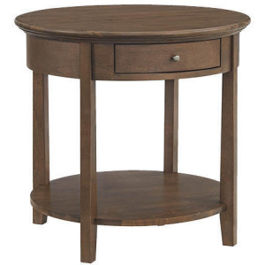 McKenzie Round End Table - Java