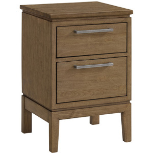 Bailey Small 2-Drawer Nightstand