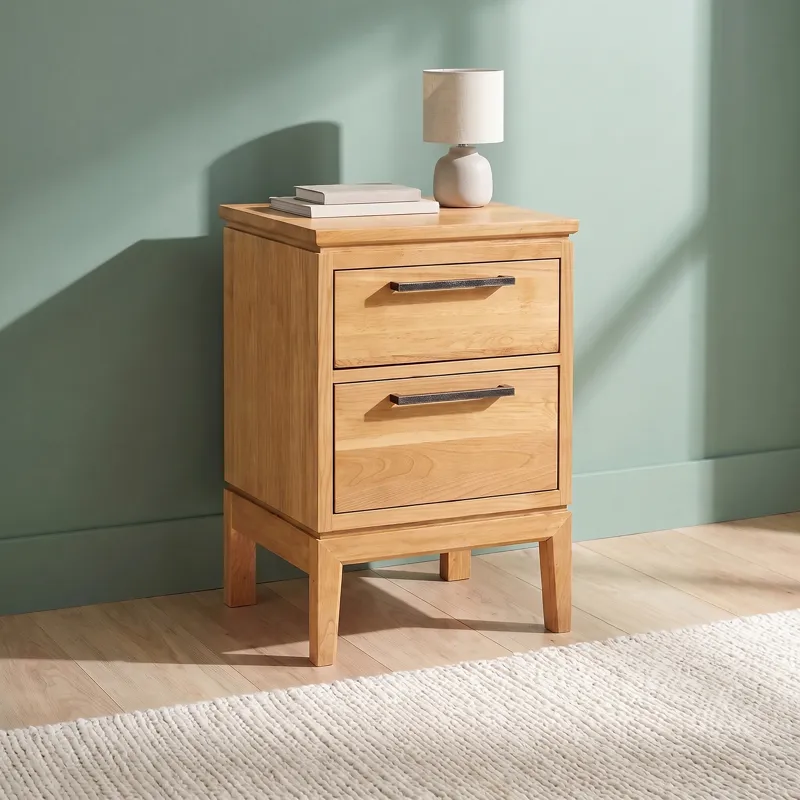 Bailey Small 2-Drawer Nightstand