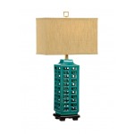 Khai Lamp - Turquoise