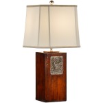 Georges Pewter Bookplate Lamp