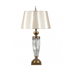 Ribbed Urn Lamp