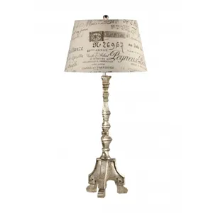 Greek Key Stick Lamp