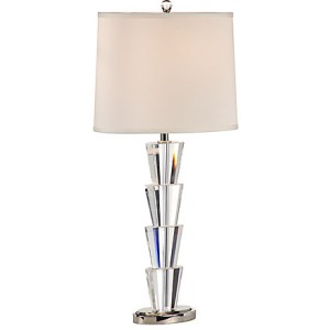 Crystal Fountain Lamp