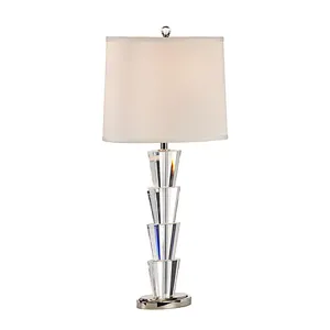 Crystal Fountain Lamp
